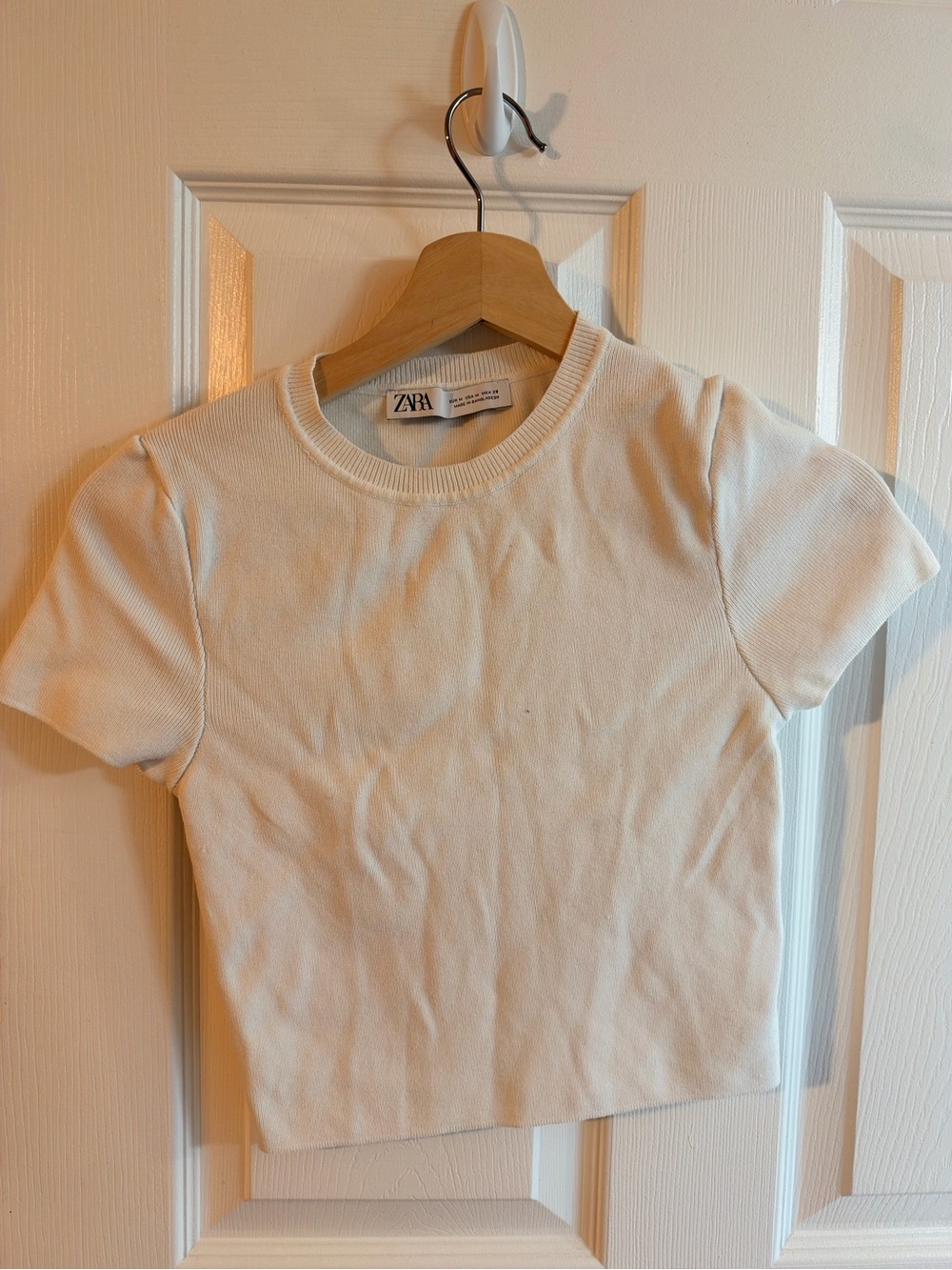 Zara Cream Top